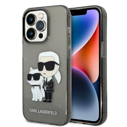 Attēls no Karl Lagerfeld KLHCP14LHNKCTGK Back Case for Apple iPhone 14 Pro