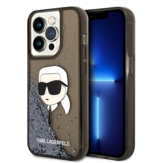 Изображение Karl Lagerfeld KLHCP14LLNKHCK Back Case for Apple iPhone 14 Pro