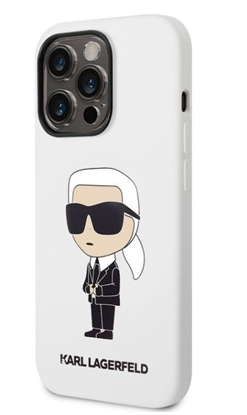 Attēls no Karl Lagerfeld KLHCP14LSNIKBCH Back Case for Apple iPhone 14 Pro