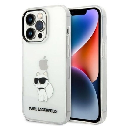 Picture of Karl Lagerfeld KLHCP14XHNCHTCT Back Case for Apple iPhone 14 Pro Max