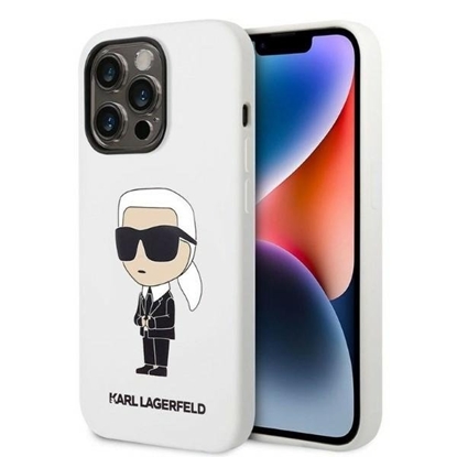 Attēls no Karl Lagerfeld KLHCP14XSNIKBCH Back Case for Apple iPhone 14 Pro Max