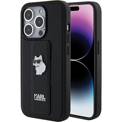 Изображение Karl Lagerfeld KLHCP15LGSACHPK Back Case for Apple iPhone 15 Pro