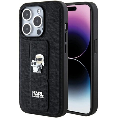 Изображение Karl Lagerfeld KLHCP15LGSAKCPK Back Case for Apple iPhone 15 Pro