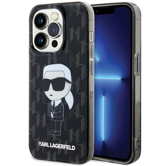 Изображение Karl Lagerfeld KLHCP15LHNKMKLK Back Case for Apple iPhone 15 Pro