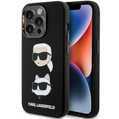 Attēls no Karl Lagerfeld KLHCP15LSDHKCNK Back Case for Apple iPhone 15 Pro