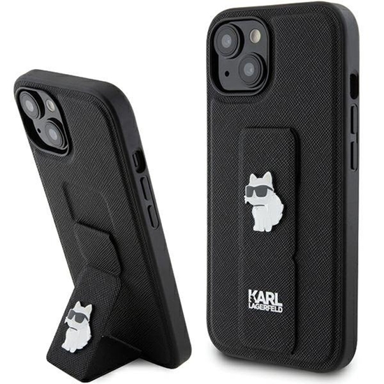 Изображение Karl Lagerfeld KLHCP15MGSACHPK Back Case for Apple iPhone 15 Plus / 14 Plus