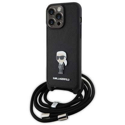 Изображение Karl Lagerfeld KLHCP15XSASKNPSK Hard Case for Apple iPhone 15 Pro Max