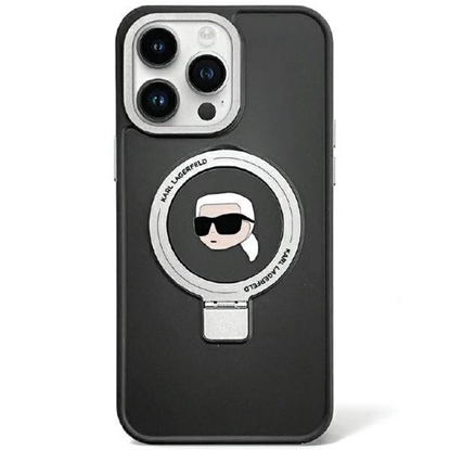 Picture of Karl Lagerfeld KLHMP15XHMRSKHK Back Case for Apple iPhone 15 Pro Max