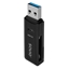 Изображение Karšu lasītājs Savio USB 3.0 SD Reader Black