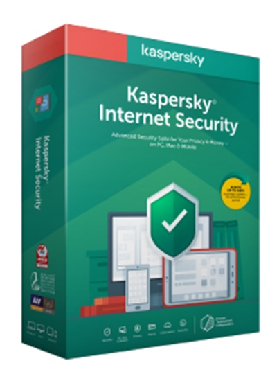 Изображение Kaspersky Internet Security 2020 Antivirus security 3 license(s)