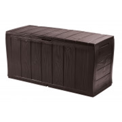 Изображение Keter Sherwood Storage Box uzglabāšanas kaste  270L brūna 29198596590