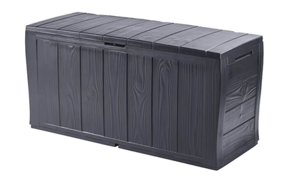 Изображение Keter Uzglabāšanas kaste Sherwood Storage Box 270L pelēka (117 x 45 x 57 5cm) 29198596939