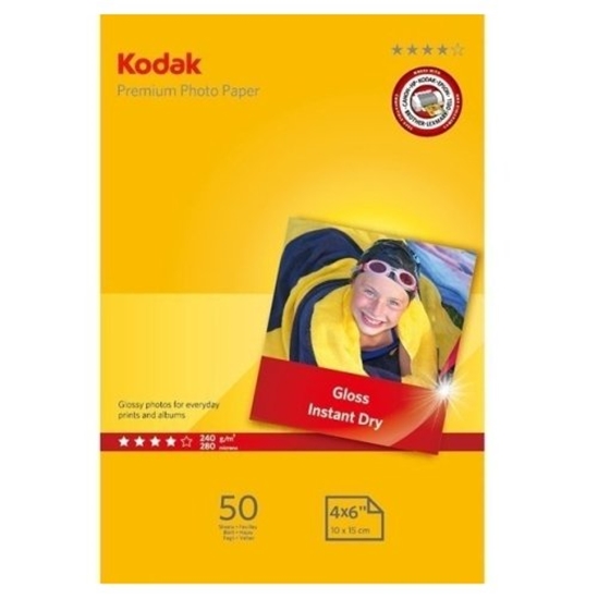 Picture of Kodak A6 Foto Papirs 50 pcs.