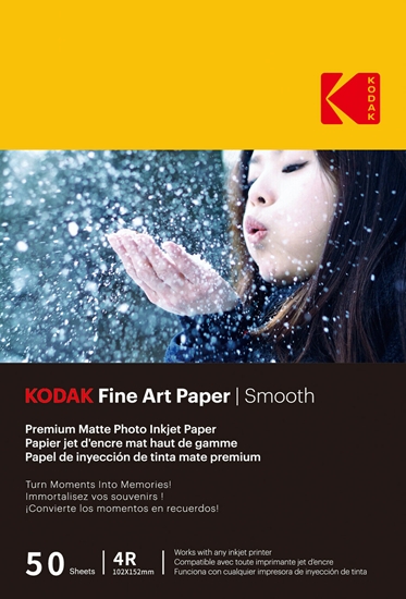 Picture of Kodak Fine Art Paper 230g Matte Coated Smooth 4/6x50