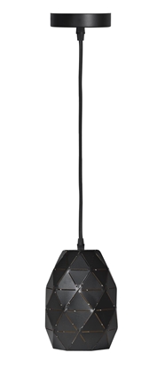 Attēls no Lampa wisząca Activejet Lampa wiszaca Activejet czarna AJE-EVA Black 1xE27