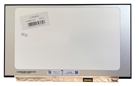 Picture of LCD screen 15.6" 1366x768 HD, LED, matte, SLIM, 30pin (right) EDP, A+