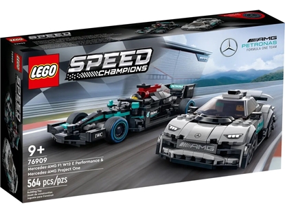 Attēls no LEGO SPEED CHAMPIONS 76909 MERCEDES-AMG F1 W12 E PERFORMANCE & MERCEDES-AMG PROJECT ONE