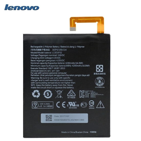 Picture of Lenovo L13D1P32 Oriģināls Akumulators priekš Ideapad A8-50 A5500 Li-Ion 4290mAh (OEM)