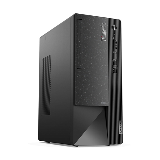 Изображение Lenovo ThinkCentre neo 50t Intel® Core™ i5 i5-12400 8 GB DDR4-SDRAM 256 GB SSD Windows 11 Pro Tower PC Black, Grey