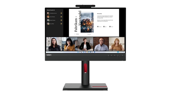 Picture of Lenovo ThinkCentre Tiny-In-One 22 computer monitor 54.6 cm (21.5") 1920 x 1080 pixels Full HD LED Touchscreen Black