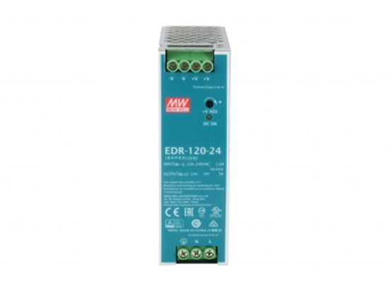 Изображение Level One LevelOne ind. Netzteil POW-2441 24VDC 120W DIN-Schiene