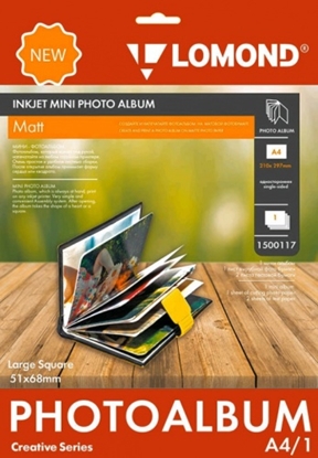 Picture of Lomond Inkjet Mini Album Large Square Matte 51x68mm (Large)