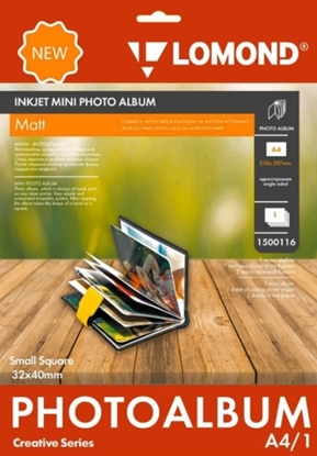 Picture of Lomond Inkjet Mini Album Small Square Matte 32x40mm (Small)