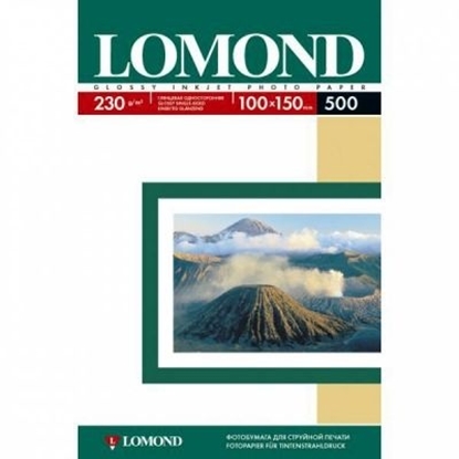 Attēls no Lomond Photo Inkjet Paper Glossy 230 g/m2 10x15, 500 sheets