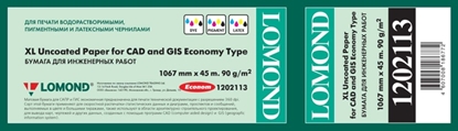 Picture of Lomond XL Photo Paper Matte CAD&GIS Economy 90 g/m2 1067mm*45m