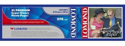 Attēls no Lomond XL Photo Paper Super Glossy 270 g/m2 610mm*30m