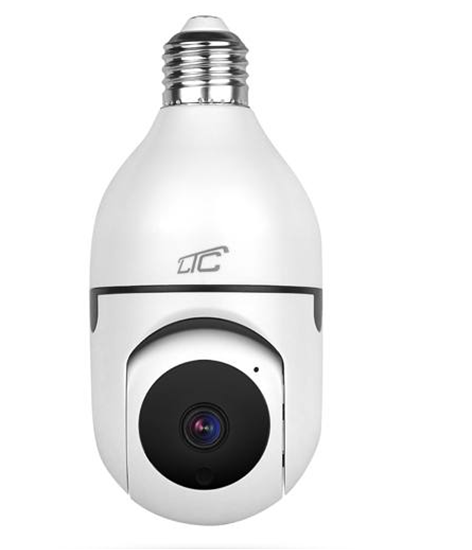 Picture of LTC LXKAM34 IP Camera E27 / PTZ / 3Mpix / 230V