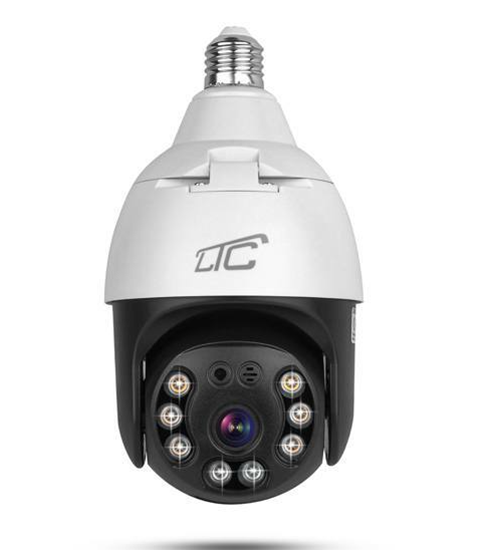 Изображение LTC LXKAM35 IP Camera E27 / IP65 / PTZ / 5Mpix / 230V