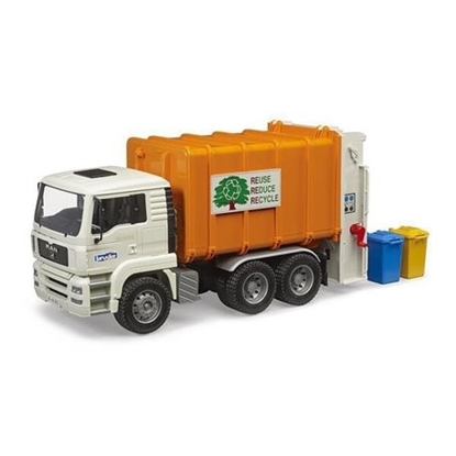 Picture of MAN TGA garbage truck with rear loading