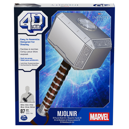 Изображение Marvel MARVEL 4D Puzzle Thor Hammer