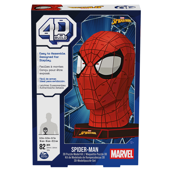 Изображение Marvel MARVEL 4D Puzzle Spiderman