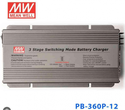 Attēls no Meanwell PB-360P-12  AC/DC Single Output battery charger