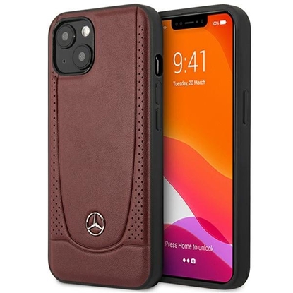 Picture of Mercedes Leather Urban Back Case for Apple iPhone 15