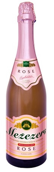 Изображение Mežezers Rose, bezalkoholisks dzirkstošs dzēriens 0,75l