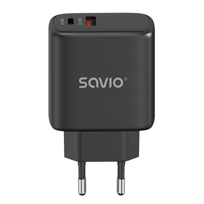 Изображение Lādētājs Savio Wall charger 30W Quick Charge