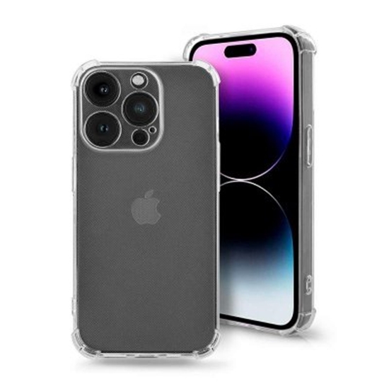 Изображение Mocco Mocco Anti Shock Case Aizmugurējais Silikona Apvalks Priekš Apple iPhone 14 Pro Max Caurspīdīgs