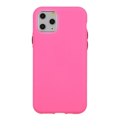 Изображение Mocco Soft Cream Silicone Back Case for Apple iPhone 12 / 12 Pro Pink