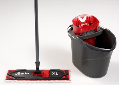 Изображение Mop Vileda Ultramax BOX XL SET: flat mop + bucket with a squeezer