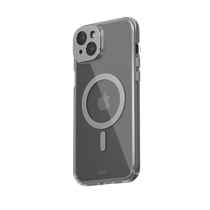 Attēls no Moshi iGlaze for iPhone 15 Plus - Meteorite Grey