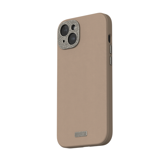 Picture of Moshi Napa for iPhone 15 Plus - Woodsmoke Brown