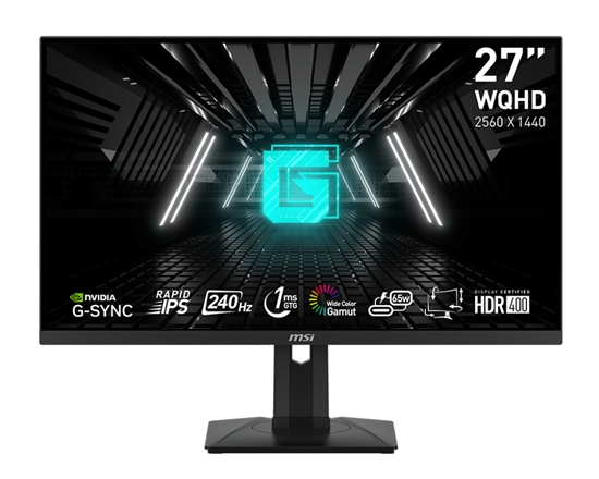 Изображение MSI G274QPX computer monitor 68.6 cm (27") 2560 x 1440 pixels Quad HD Black