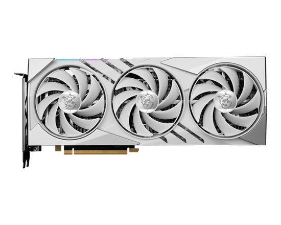 Picture of MSI GeForce RTX 4060 Ti GAMING X SLIM WHITE 16G NVIDIA 16 GB GDDR6