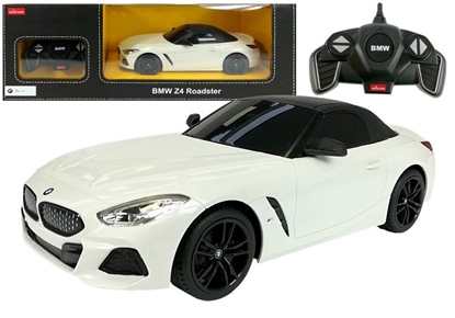 Attēls no Nuotoliniu būdu valdomas automobilis BMW Z4 Roadster, 1:18, baltas