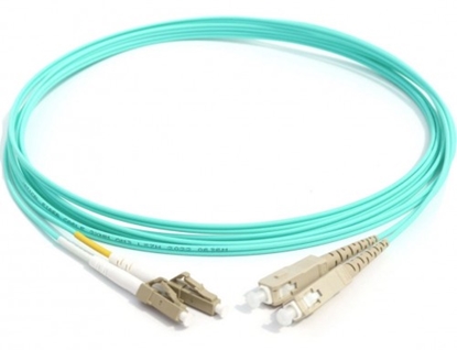 Attēls no Optical patch cord, Duplex SC/LC MM  OM3 15M, LSZH