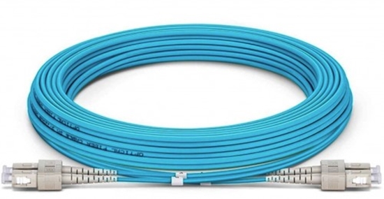 Picture of Optical patch cord, Duplex SC/SC MM OM3 10M, LSZH