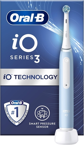 Picture of Elektrinis dantų šepetėlis Oral-B iO3 Ice Blue